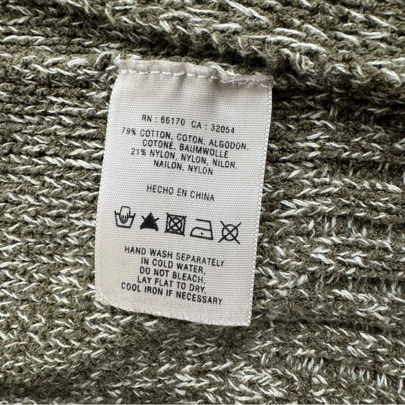 Anthropologie Sparrow Open Front Knit Cardigan Sweater Size M - Picture 4 of 9